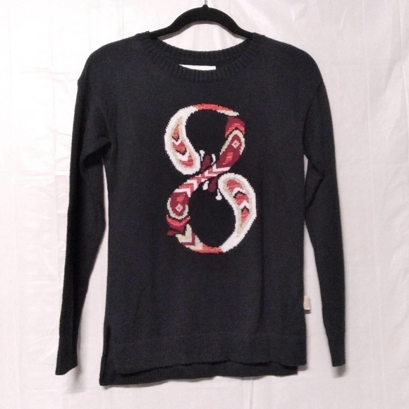 HOLLISTER Sweater Paisley Design Xs - Picture 1 of 7